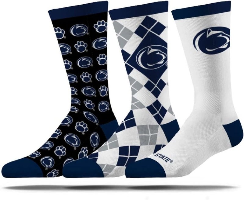 Strideline Store Mens NCAA Dress Socks- The Executive 3 Pack-One Size Fits Most - Image 1